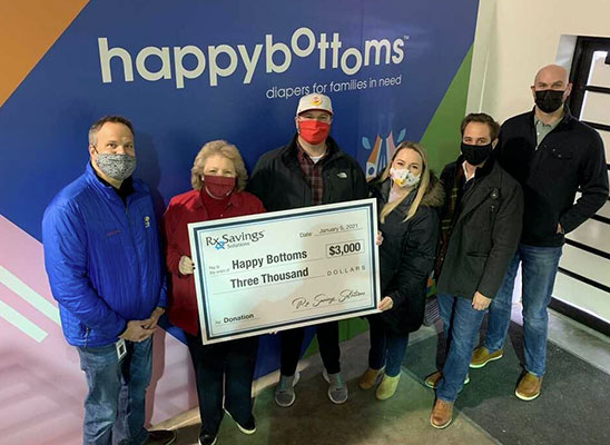 Donation to Happy Bottoms
