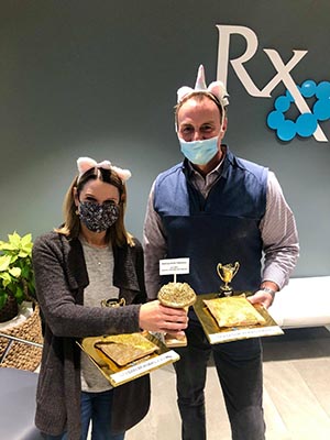 Cornhole champs 2021